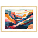 Abstract Mountain Landscape Art thumbnail