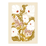 Klimt Flowers Earthy Colors (Print Only) thumbnail