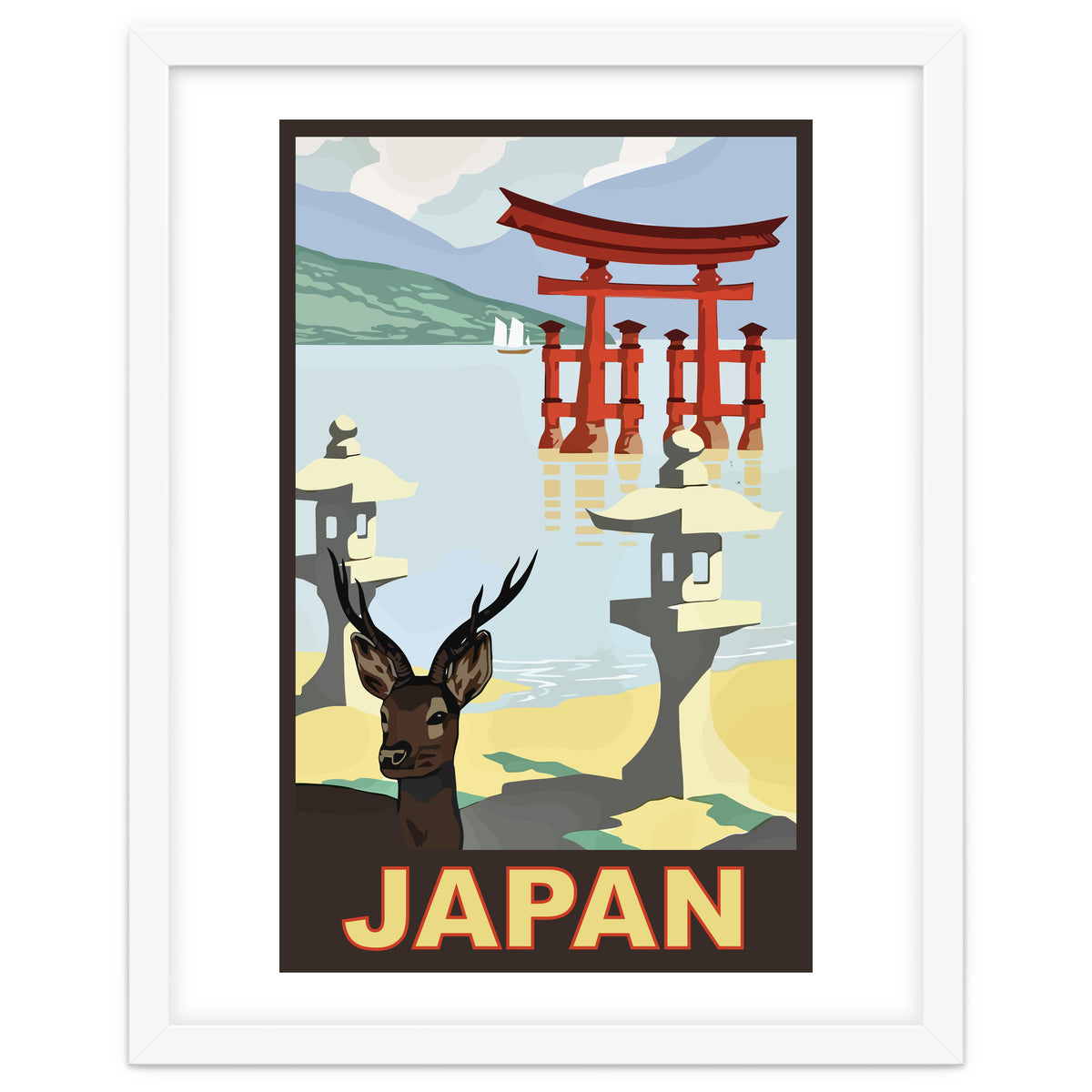 Japan Travel Poster