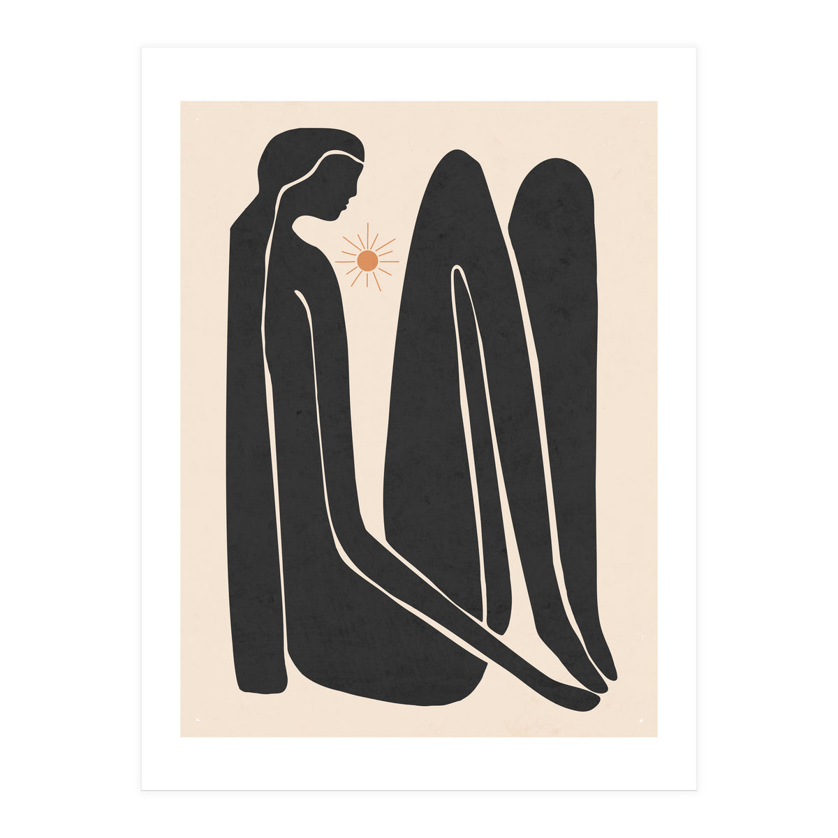 Girl Thinking 2 (Print Only)