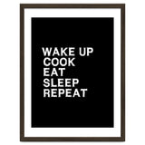 Wake up. Cook. Eat. Sleep. Repeat. thumbnail
