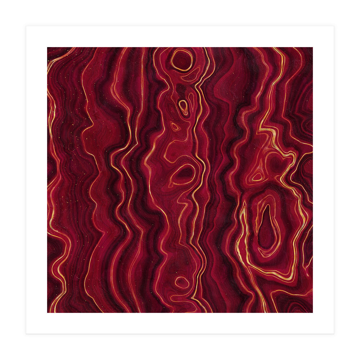 Red Agate Texture 01 (Print Only)