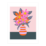 Colorful Flowers In a Vase (Print Only) thumbnail