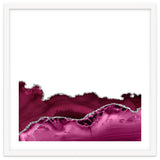 Burgundy & Silver Agate Texture 16 thumbnail
