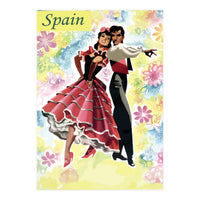 Spain, Dancing Couple (Print Only)