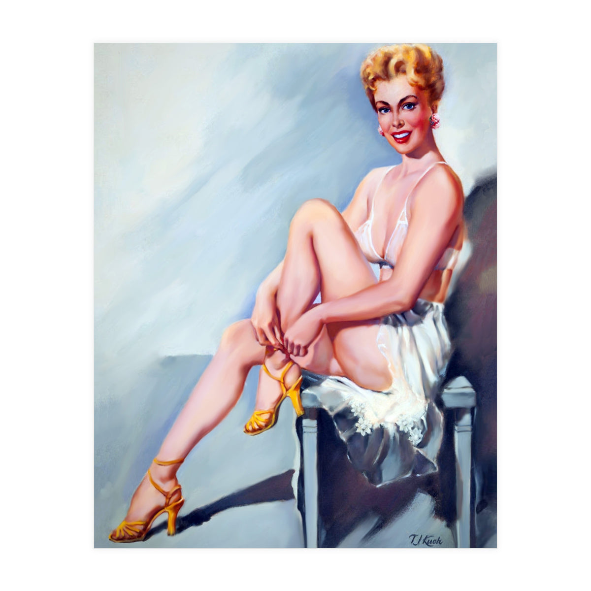 Pinup Ballerina (Print Only)