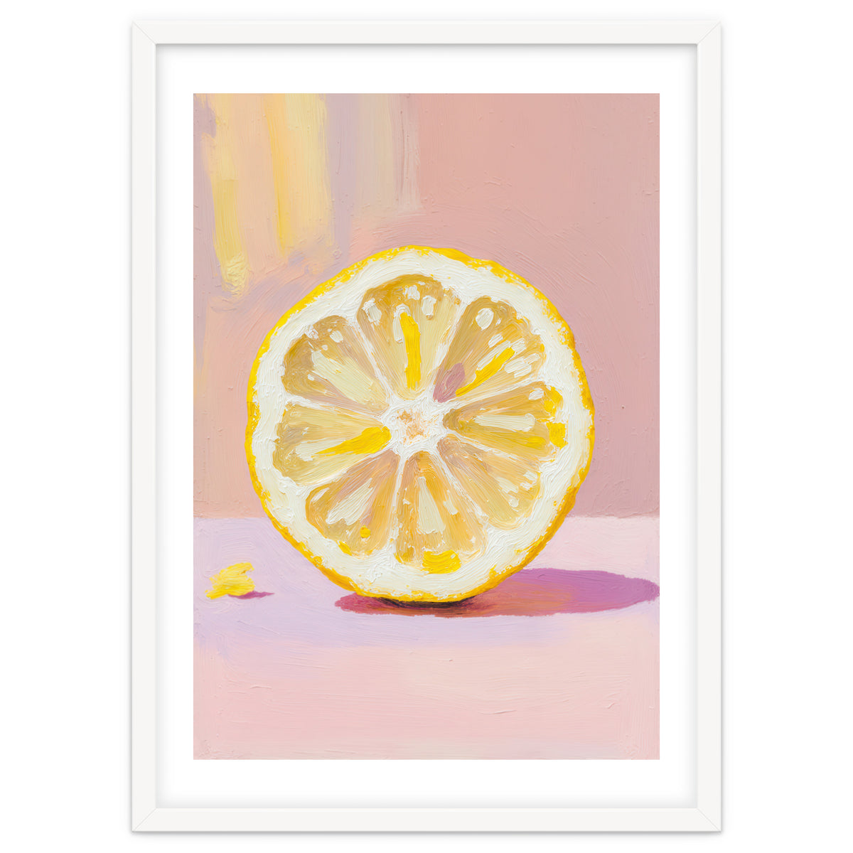 Lemon Slice – Modern Still Life Food