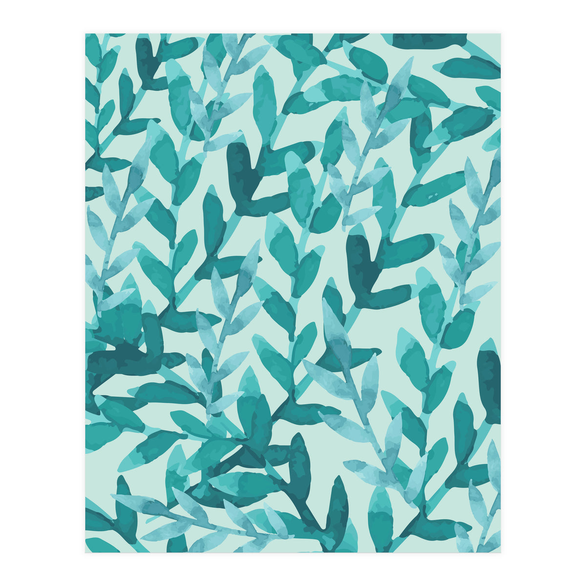 Lush Blue (Print Only)