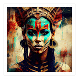 Armored Warrior Woman Portrait (Print Only) thumbnail