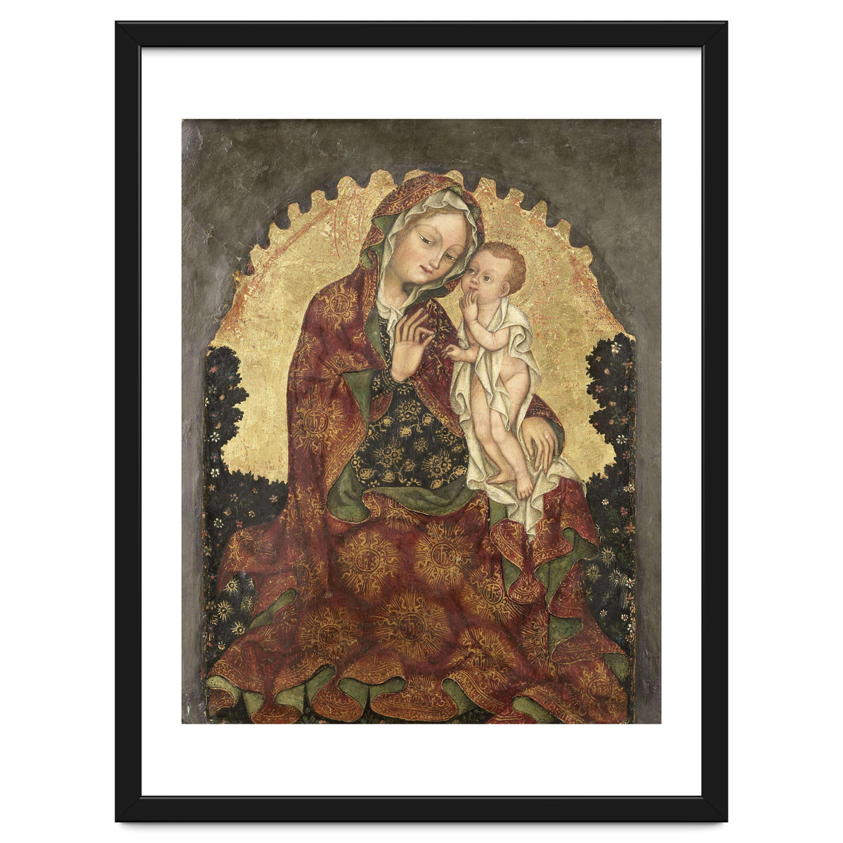 Madonna of Humility. Dating: 1429 - 1439. Measurements: h 53 cm × w 42 cm; d 13.5 cm.