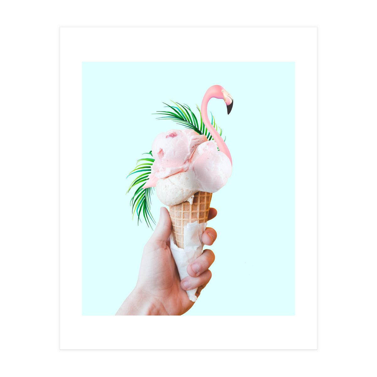 Tropical Ice Cream #society6 #decor #buyart (Print Only)