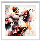 Scarlet Flamenco Side Pose thumbnail