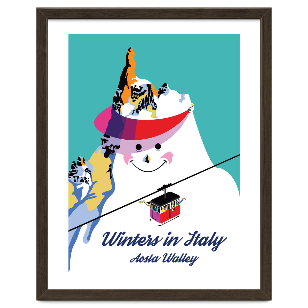 Winters In Italy Aosta Valley