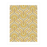 Ochre Marbled Tiles (Print Only) thumbnail