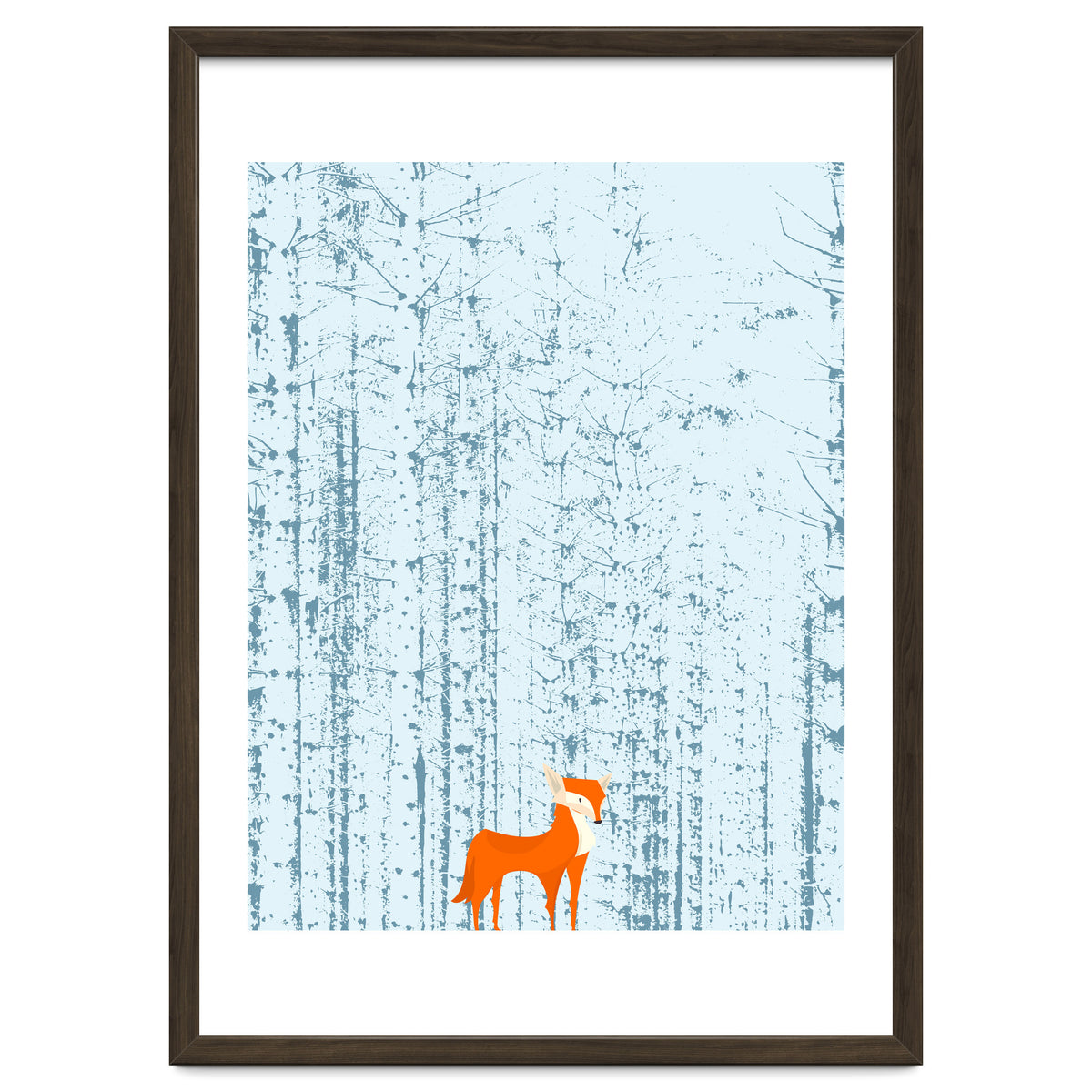 Fox Lost In The Woods