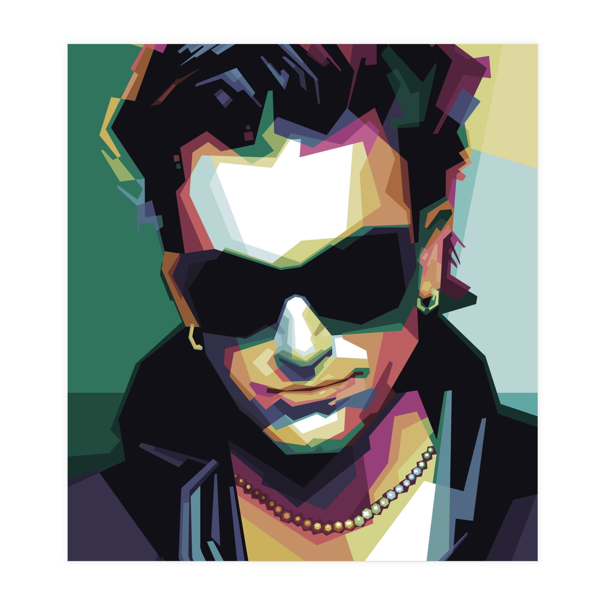 Bono Pop Art WPAP (Print Only)