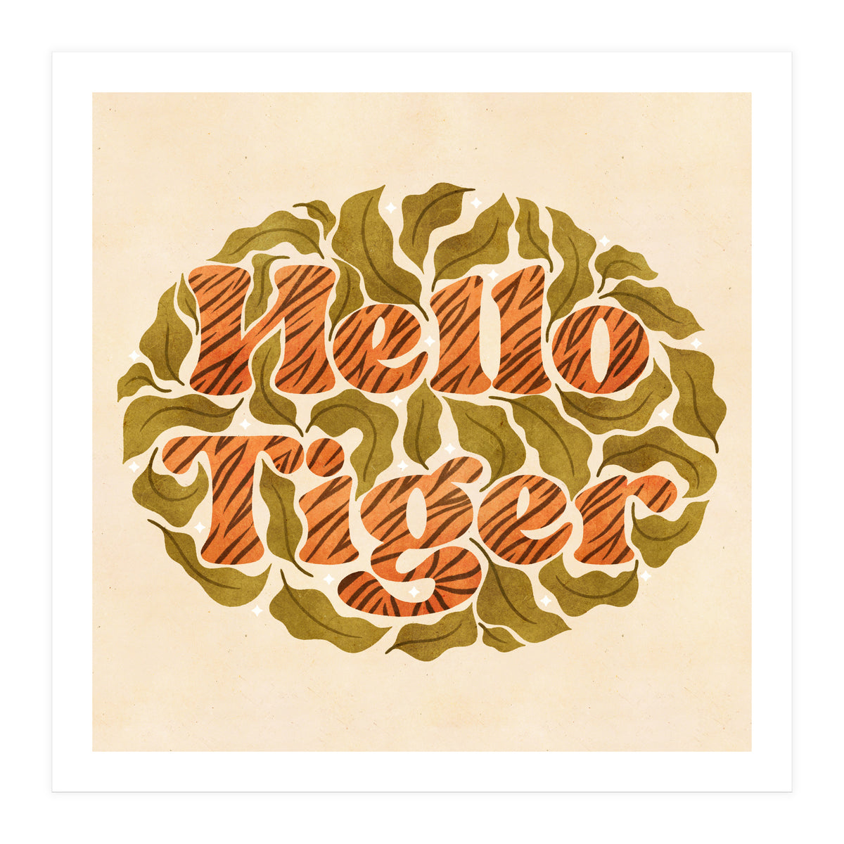 Hello Tiger (Print Only)