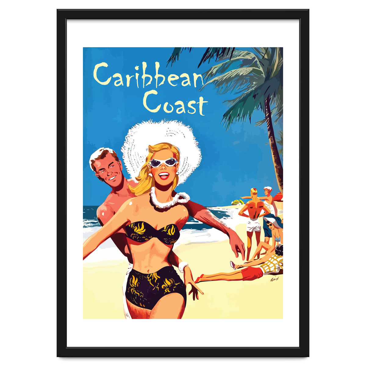 Chasing on a Caribbean Coast