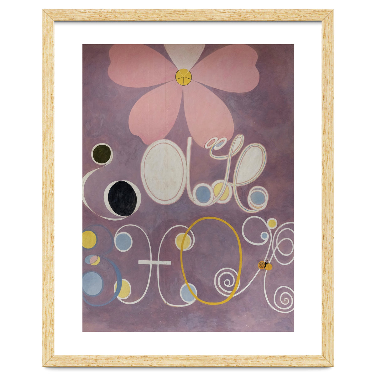 Hilma af Klint - The Ten Largest No 7 Adulthood Abstract Spiritual Art