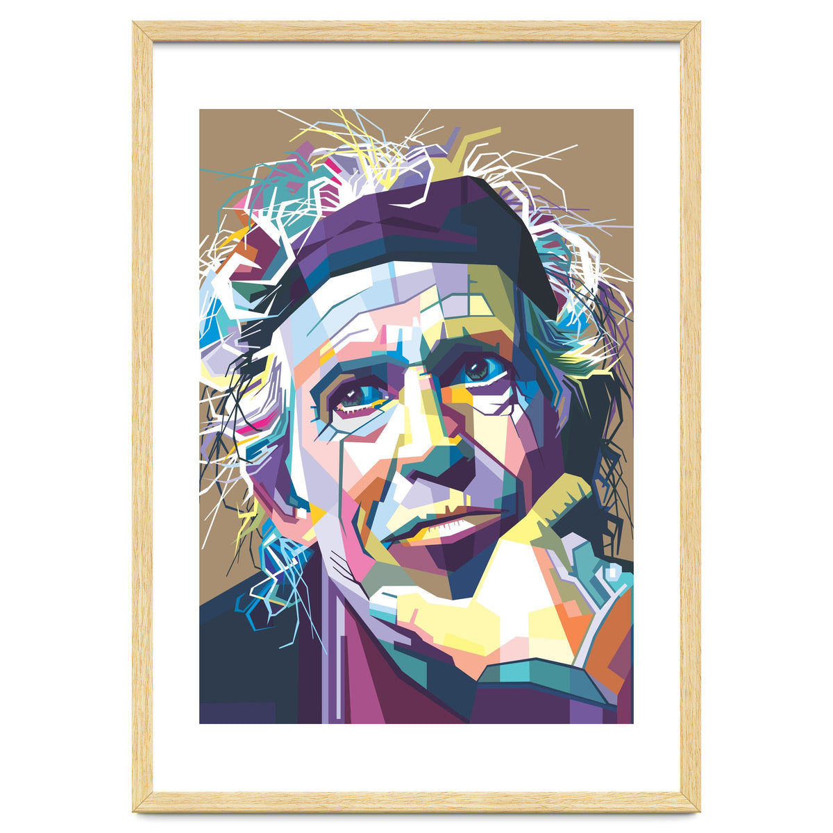 K Richards Pop Art WPAP