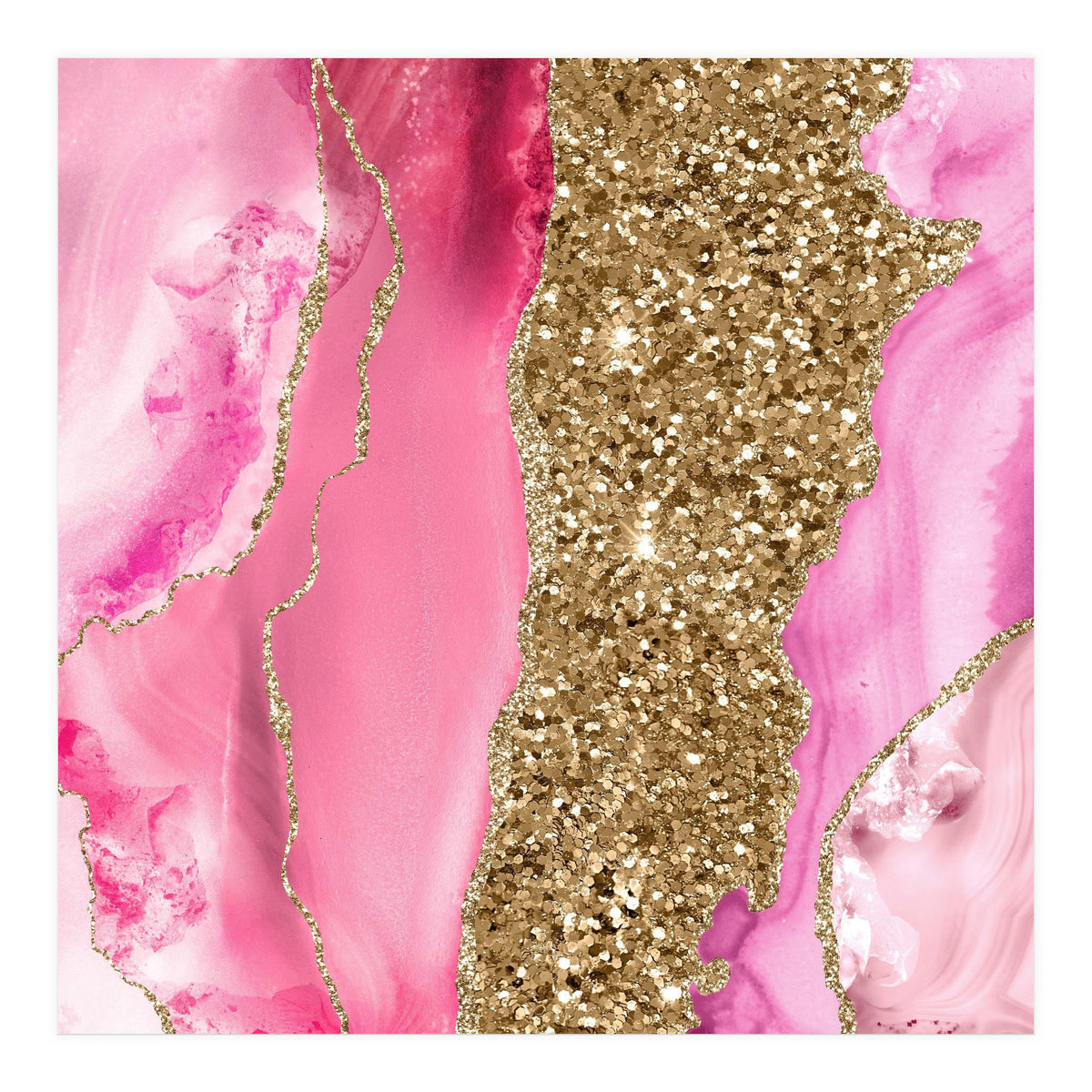 Agate Glitter Dazzle Texture 15  (Print Only)