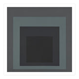 JOSEF ALBERS - HOMAGE TO THE SQUARE BLACK GREY (Print Only) thumbnail