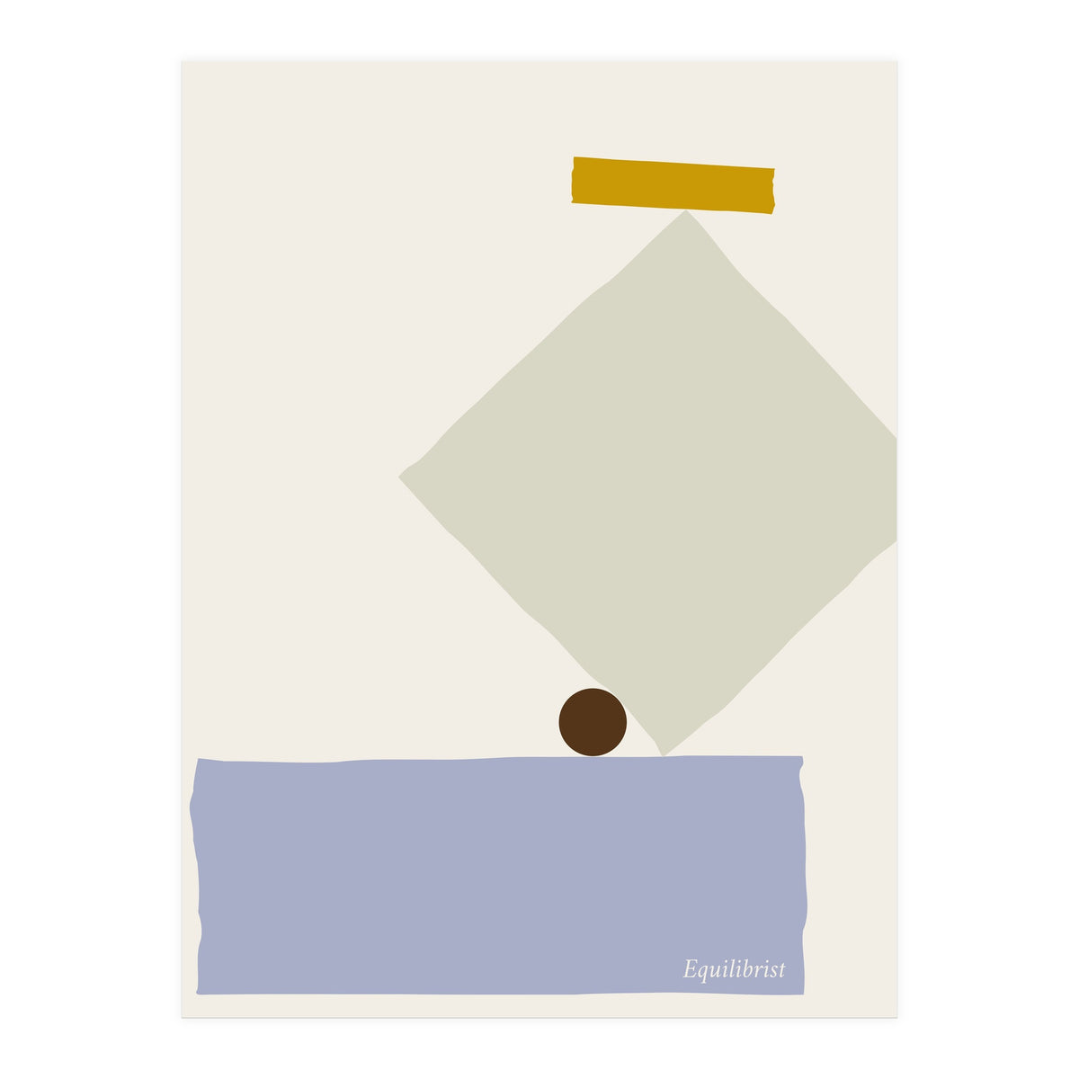 expectant iteration equilibrist (Print Only)