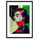 Beauty Audrey Hepburn Pop Art WPAP thumbnail