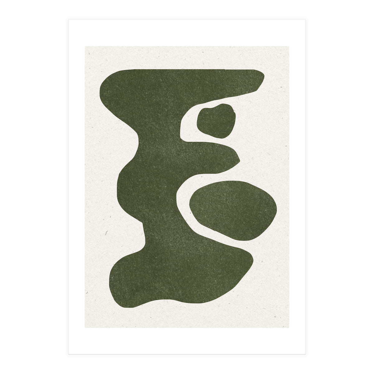 GREEN SHAPES NO.2 (Print Only)
