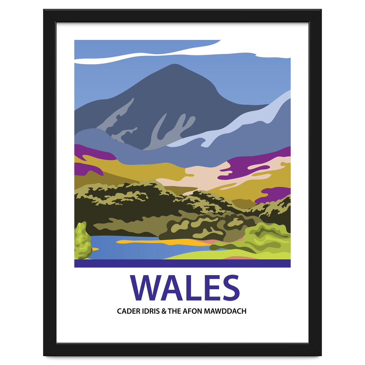 Wales Cader Idris And The Afon Mawddach