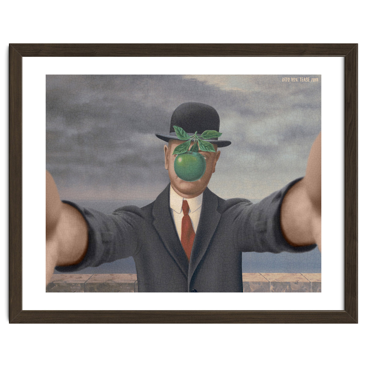 The Son Of Man - Magritte - Selfie