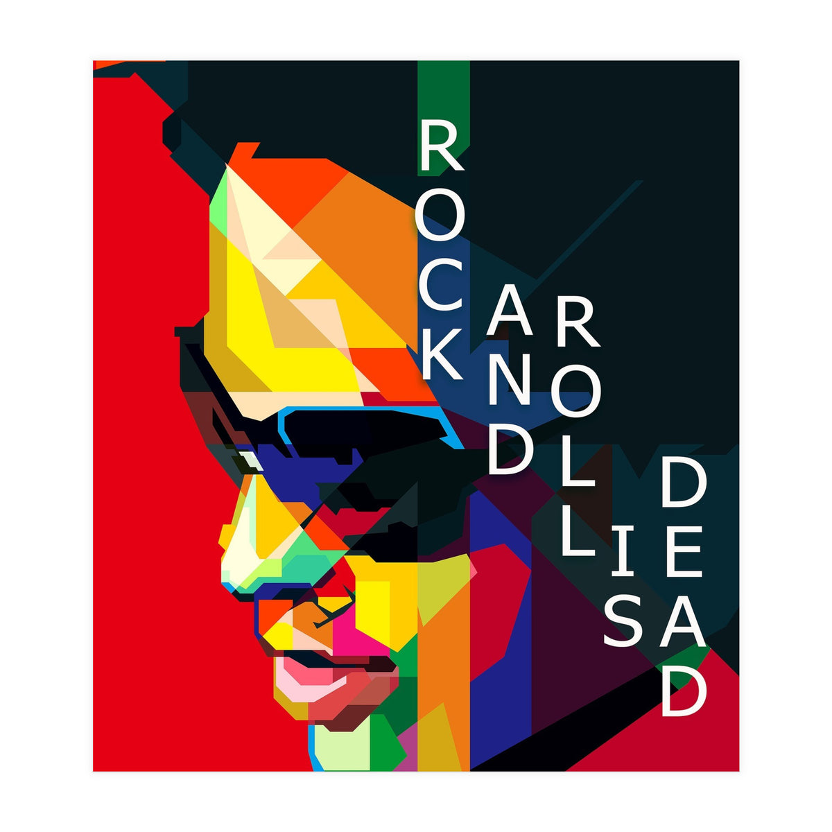 Lenny Kravitz Pop Art WPAP (Print Only)