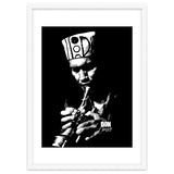 Don Cherry Trumpeter Jazz Music Legend in Grayscale thumbnail