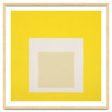 JOSEF ALBERS - HOMAGE TO THE SQUARE YELLOW WHITE thumbnail