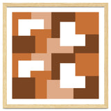 Brown Abstract Square Tiles thumbnail