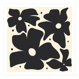 Abstract Monochrome Flowers 3 (Print Only) thumbnail