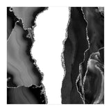 Black & Silver Agate Texture 07 (Print Only) thumbnail