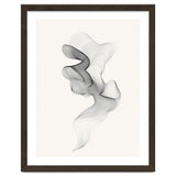 Abstract Black And White Swirling Lines Flowing Form thumbnail
