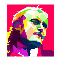 Phil Collins Pop Art WPAP (Print Only)