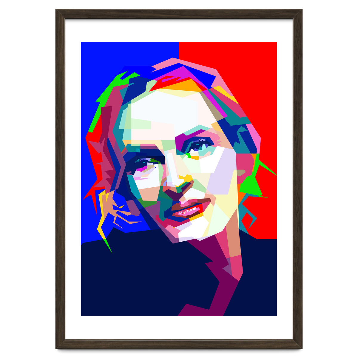 Uma Thurman Kill Bill Pop Art WPAP