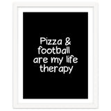Pizza and football are my life therapy thumbnail