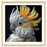 White Cockatoo With Yellow Crest Portrait thumbnail
