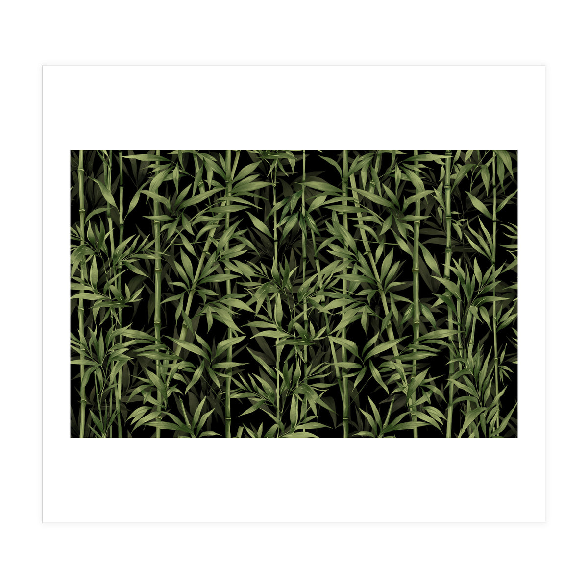 Bamboo Black (Print Only)