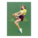 Pinup Tennis Player (Print Only) thumbnail