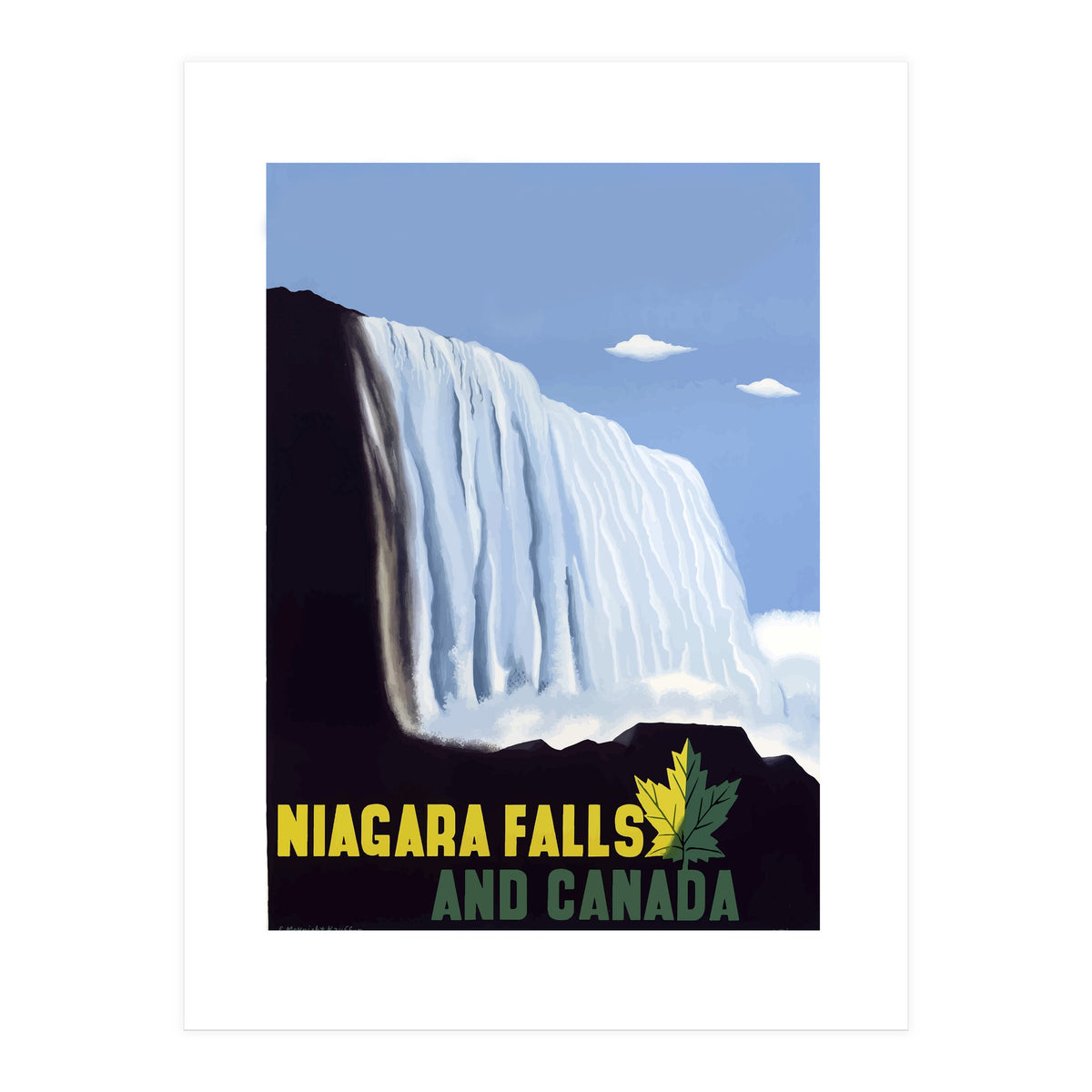 Niagara Falls and Canada (Print Only)