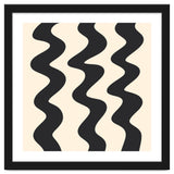Squiggly Lines - monochrome thumbnail