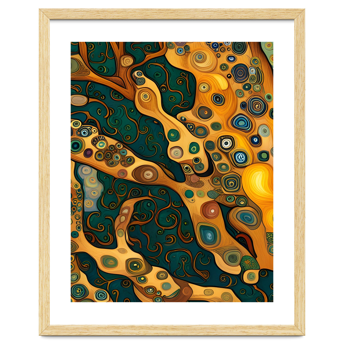 Artificial Masterworks - Klimt van Gogh