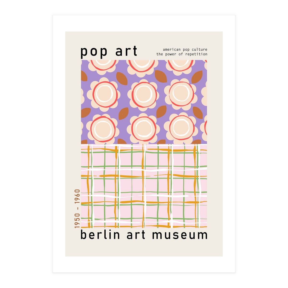 berlin art museum pop art (Print Only)