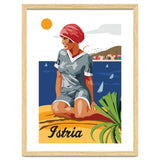 Istria, Swimmer on the Beach thumbnail
