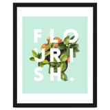 Flourish #society6 #buyart #typography #artprint thumbnail